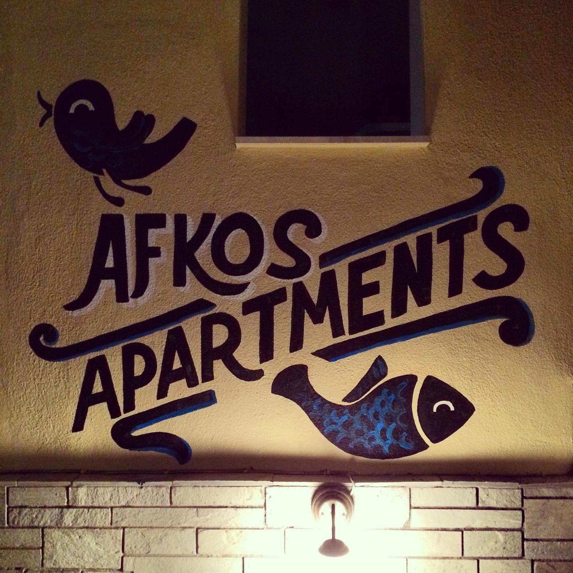 Afkos Apartments Polychrono Buitenkant foto